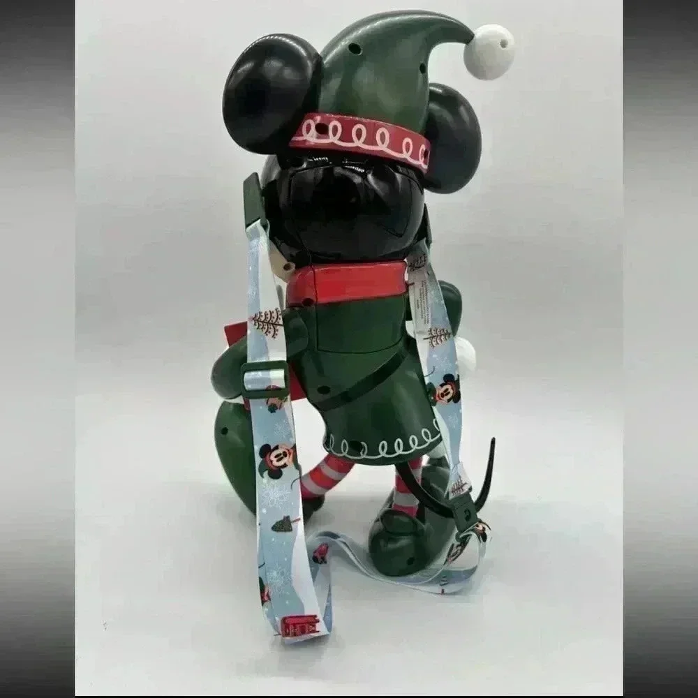 New Disney Parks 2024 Christmas Elf Mickey Mouse Popcorn Bucket New